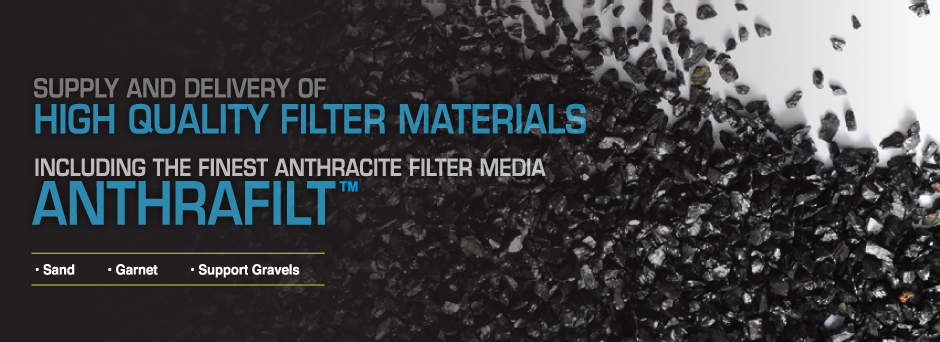 Supply and delivery of high quality filter materials